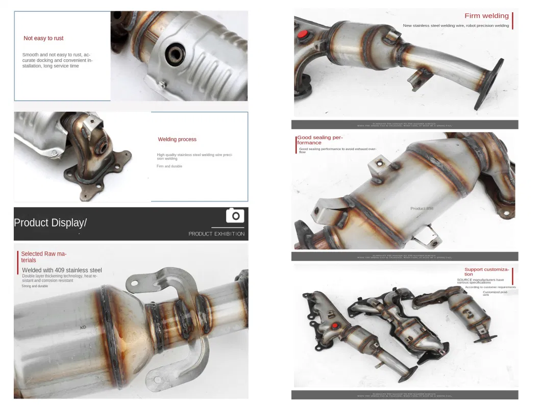 Custom Processing of a Variety of High-Quality Catalytic Converter Automotive Parts